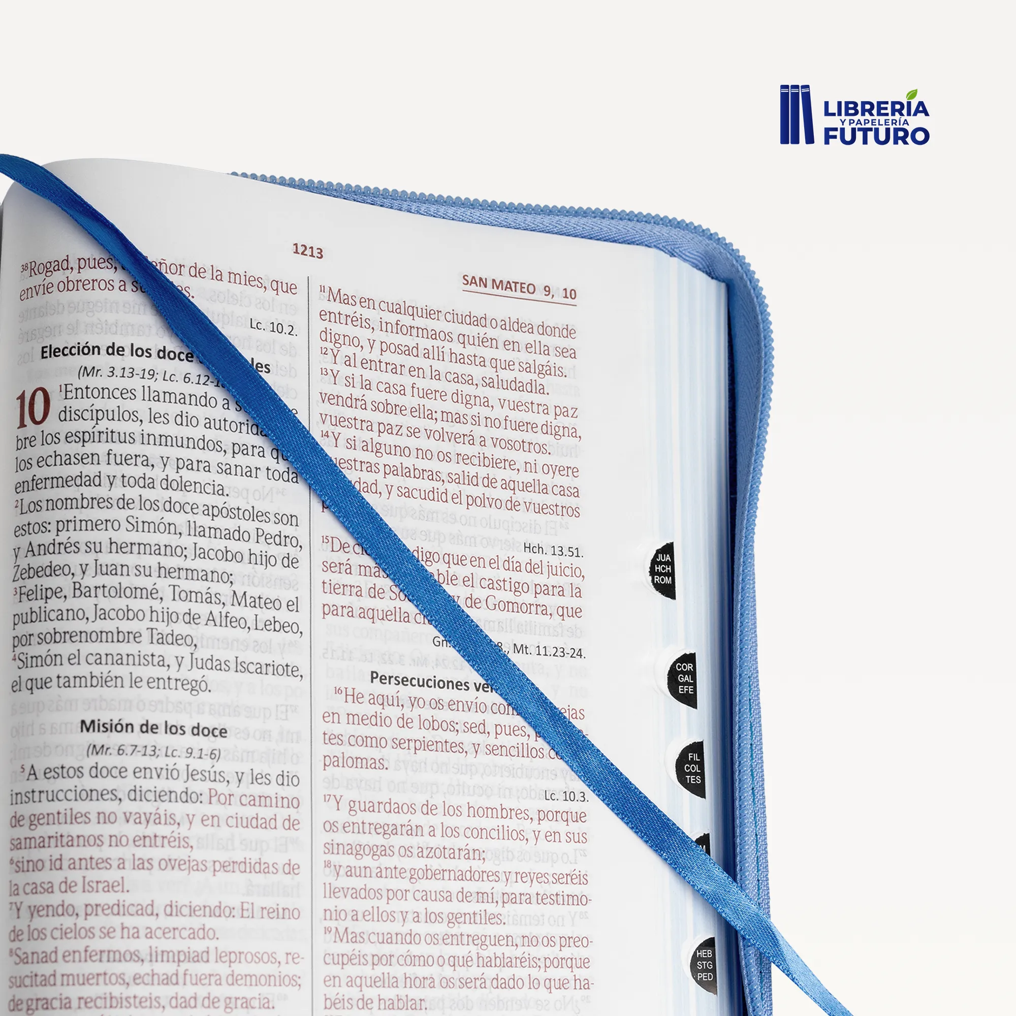 Biblia versión exclusiva mediana azul - Image 6