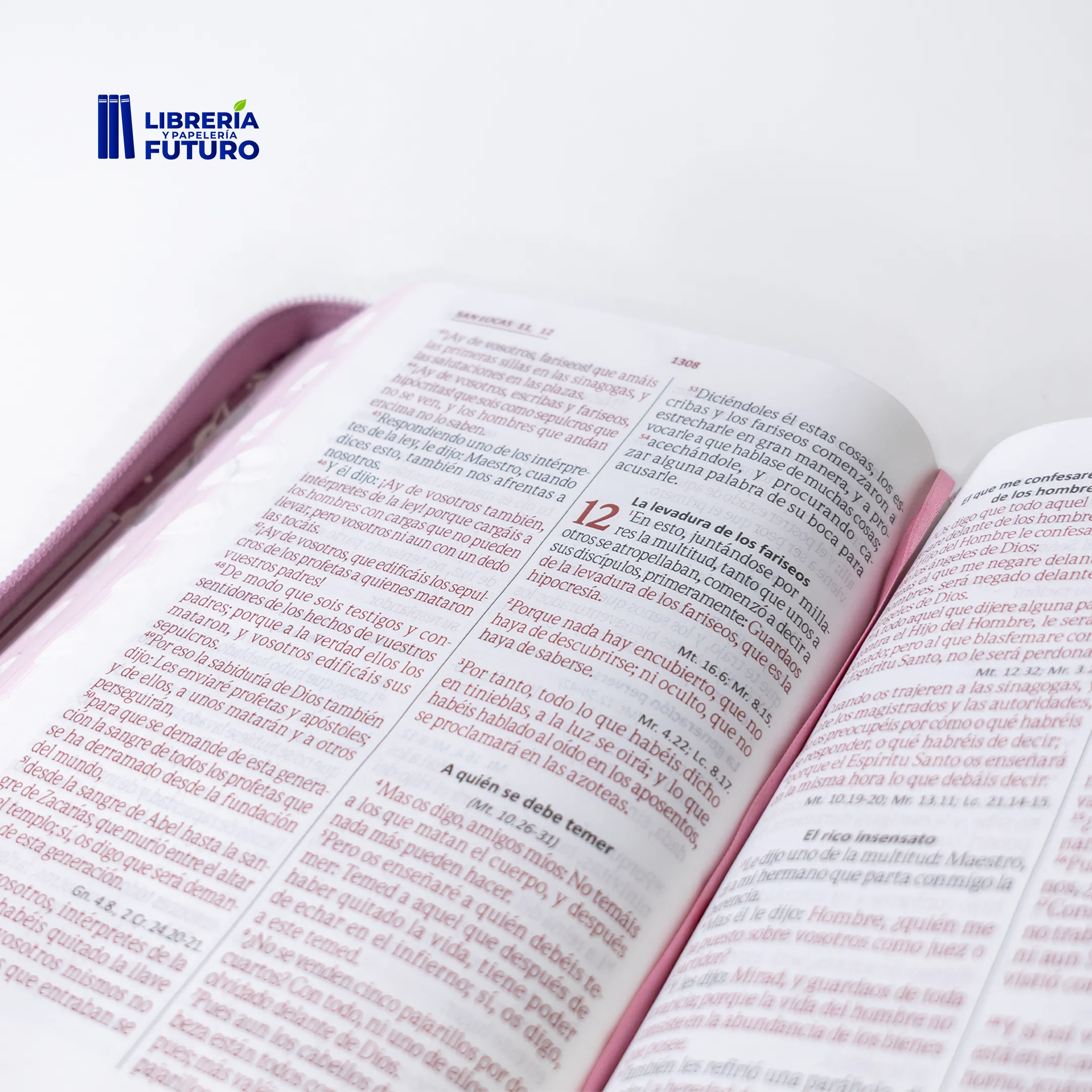 Biblia mediana SBC rosada - Image 9