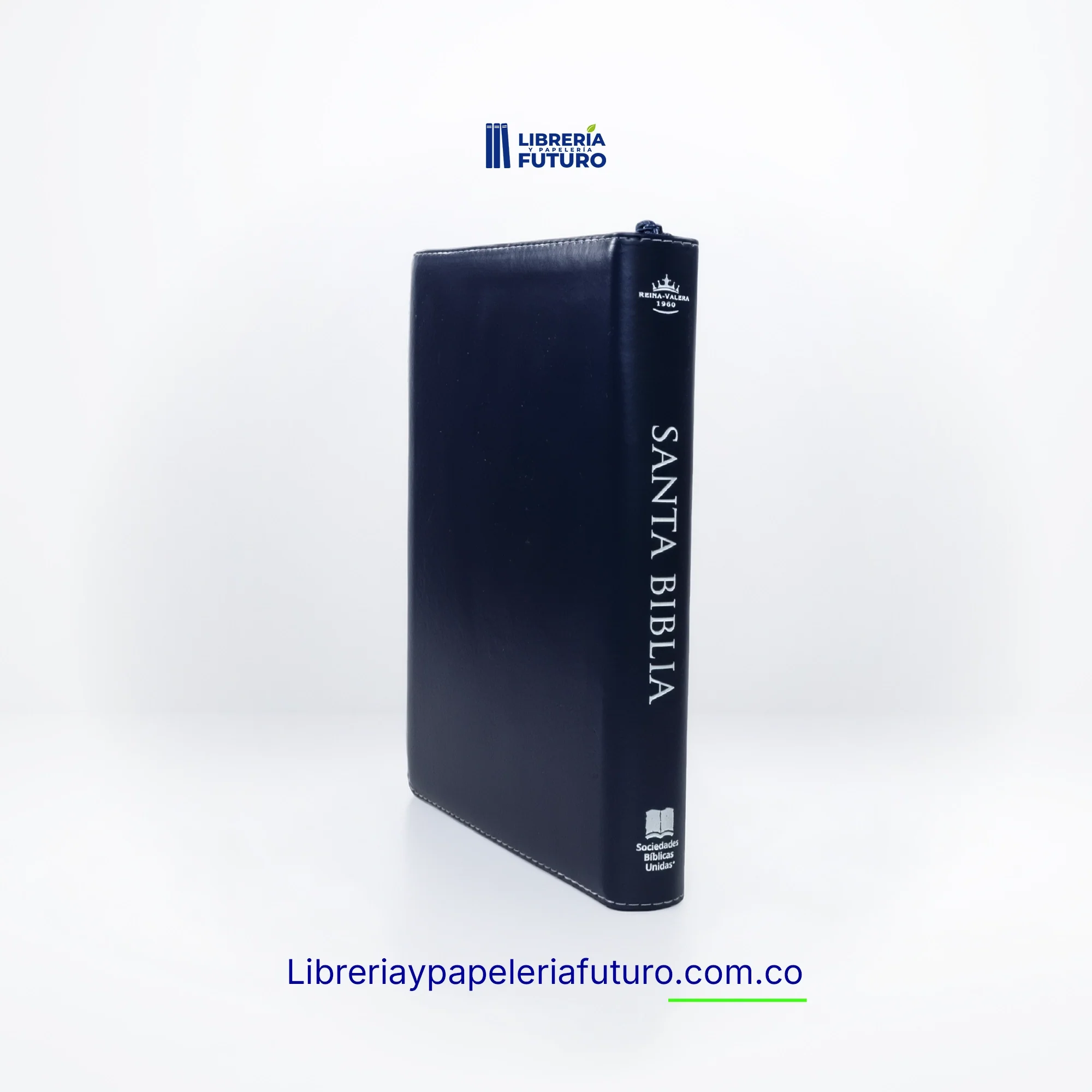 Biblia gigante azul floral - Image 5