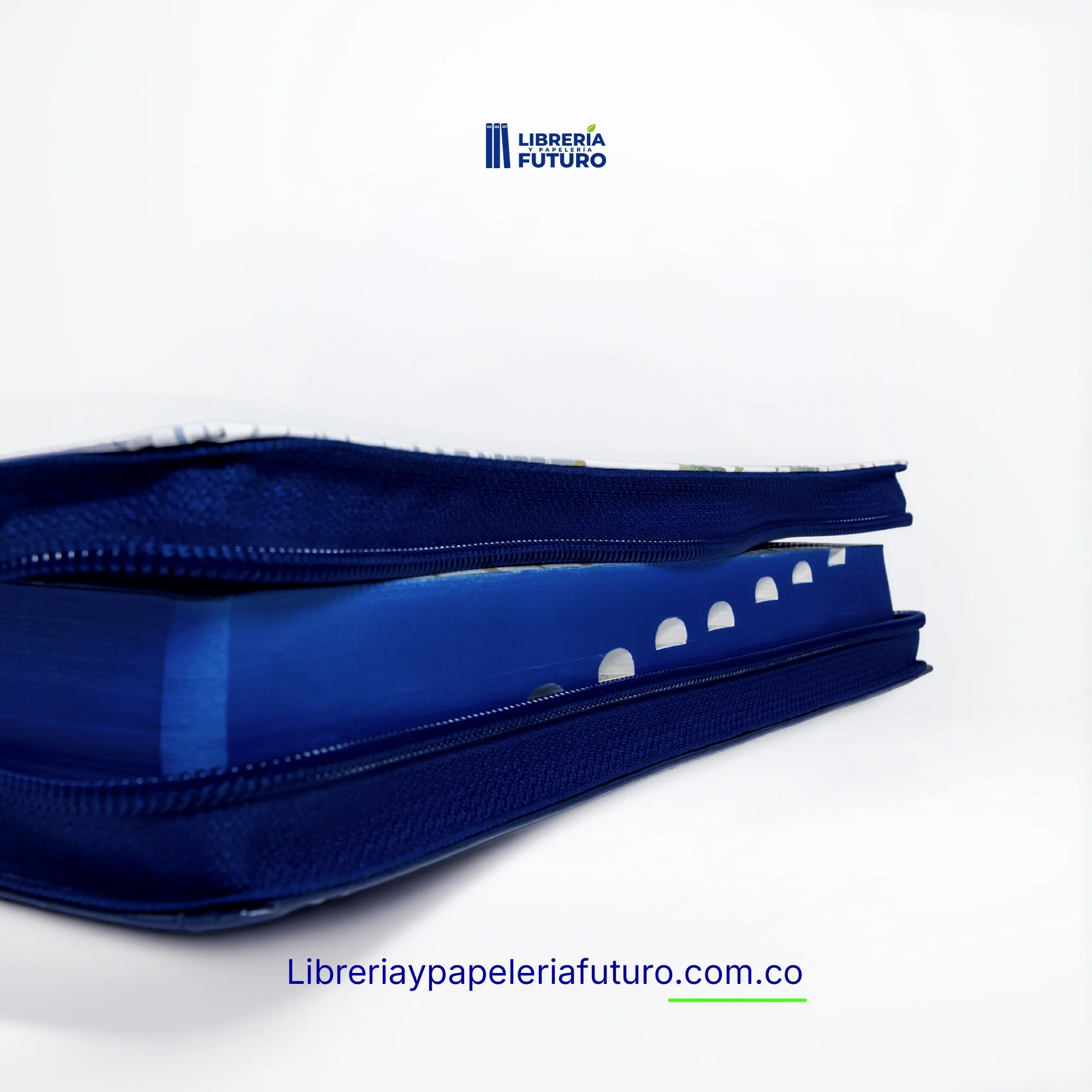 Biblia gigante azul floral - Image 8