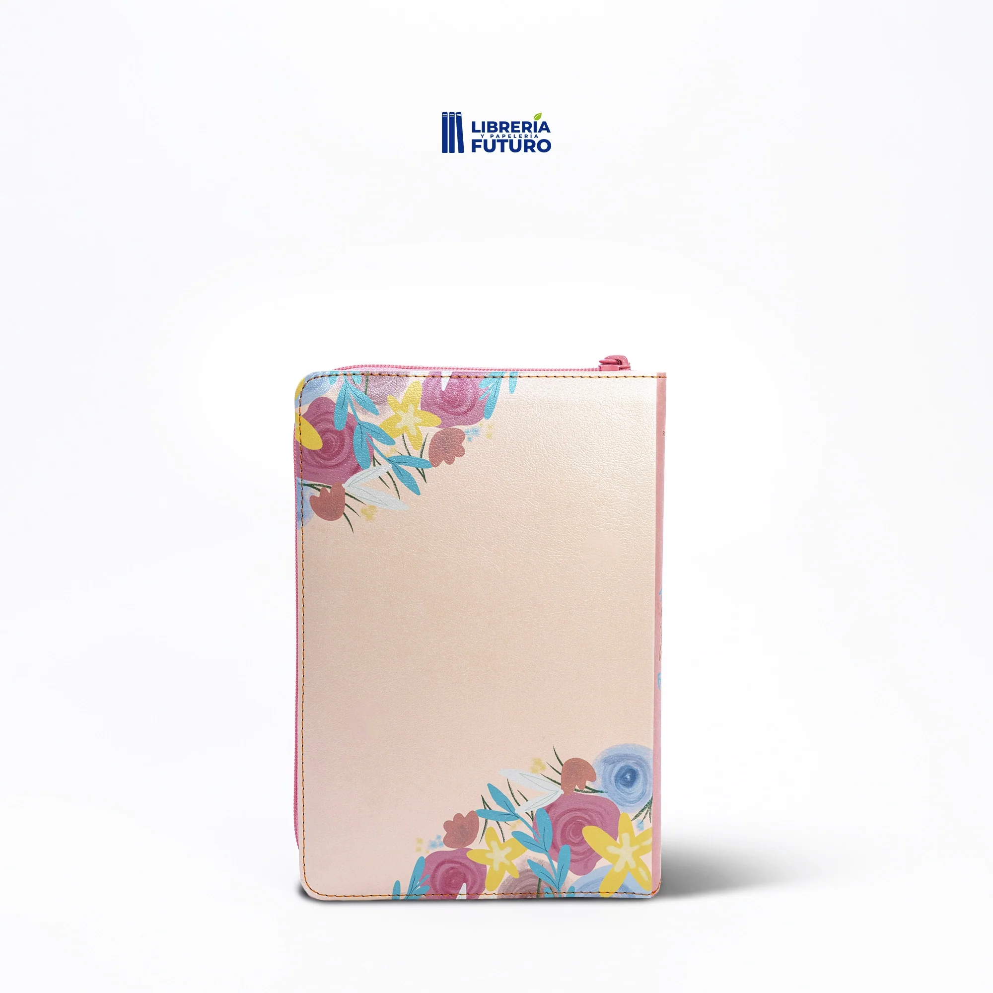 Biblia mediana crema floral - Image 4