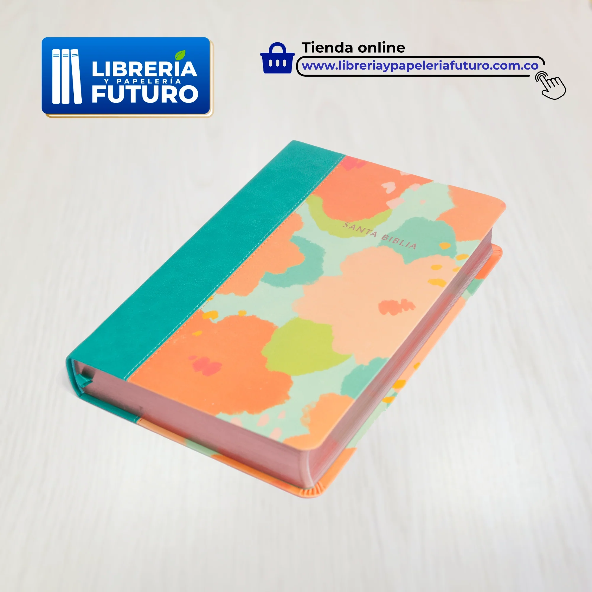 Biblia grande Holman floral - Image 3