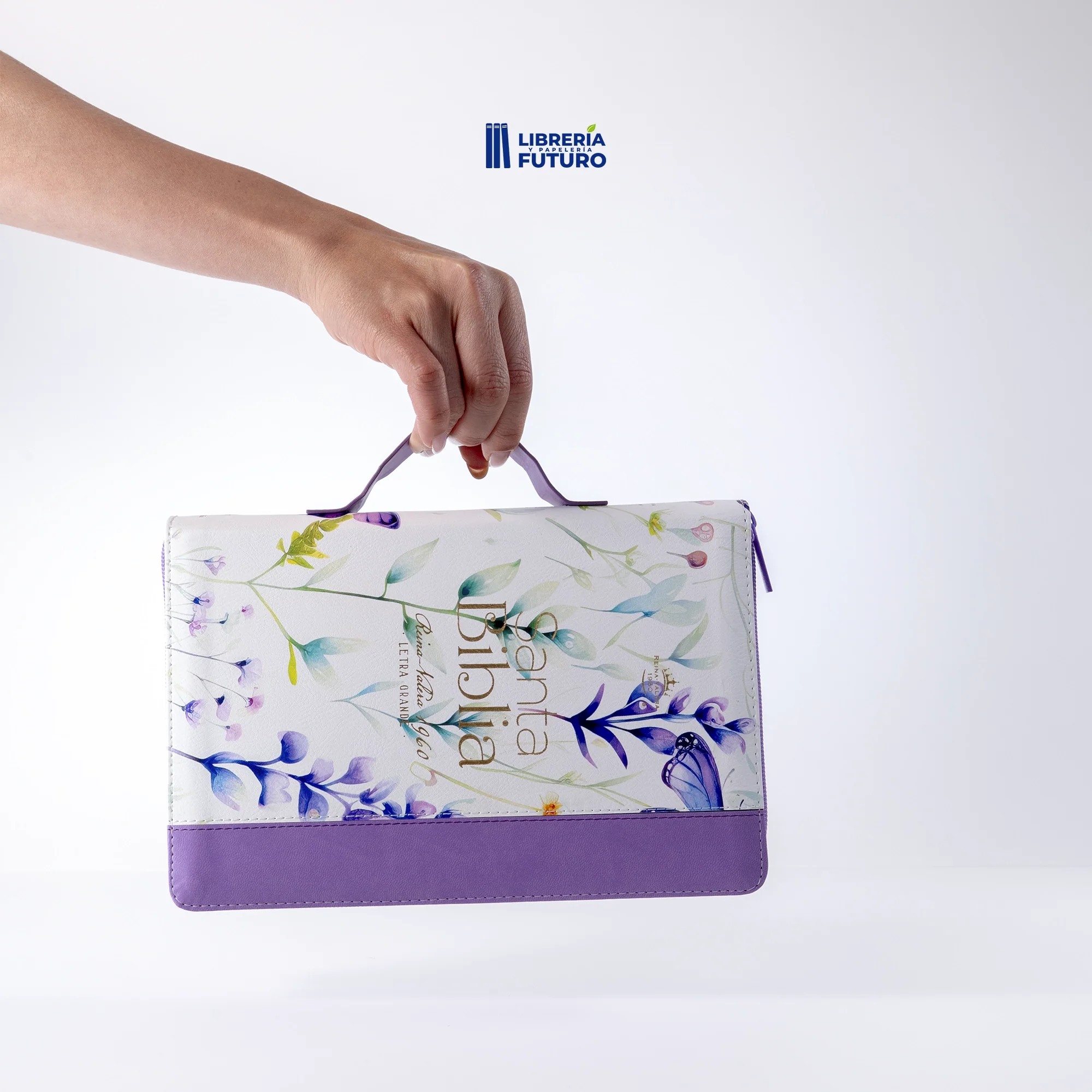 Biblia mediana lila primavera - Image 3