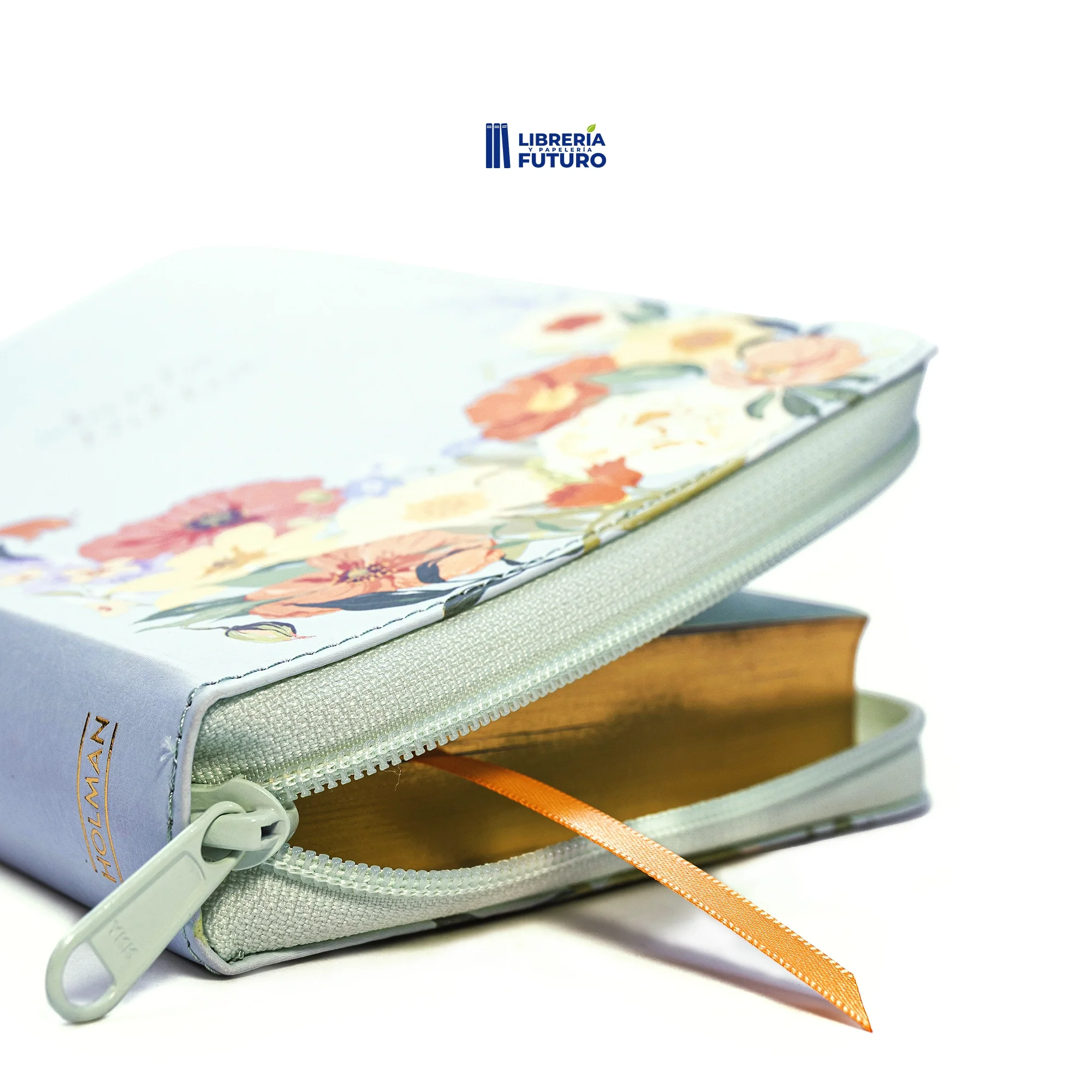 Biblia mediana menta floral - Image 8