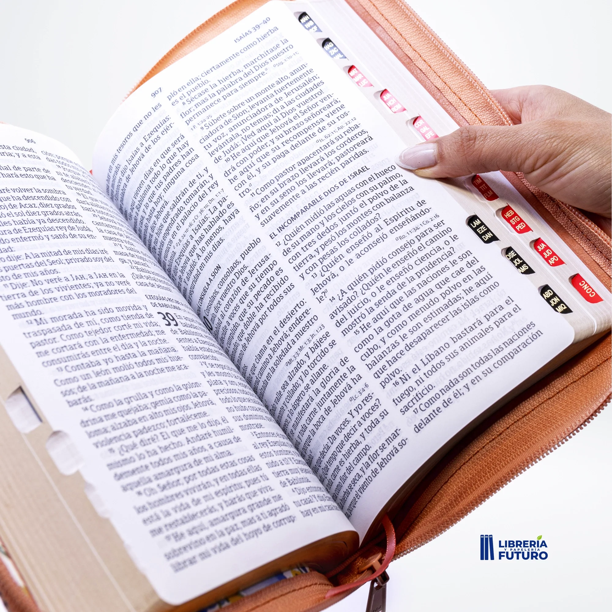 Biblia mediana miel floral - Image 7