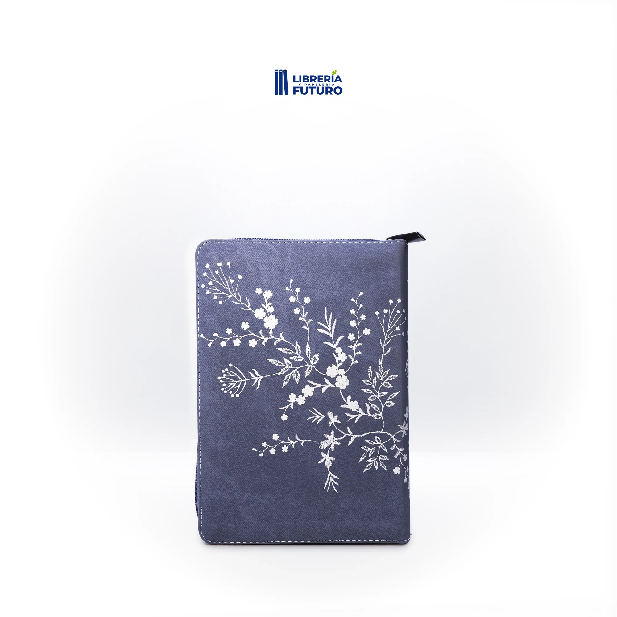 Biblia pequeña azul floral - Image 6