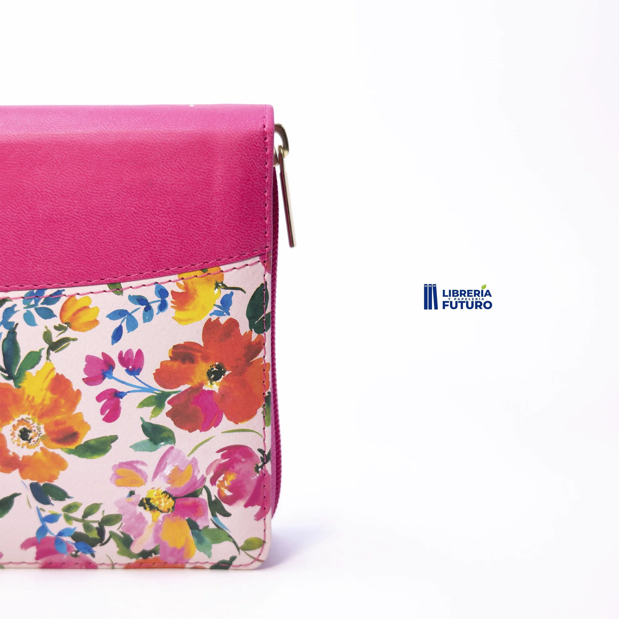 Biblia pequeña fucsia floral - Image 9