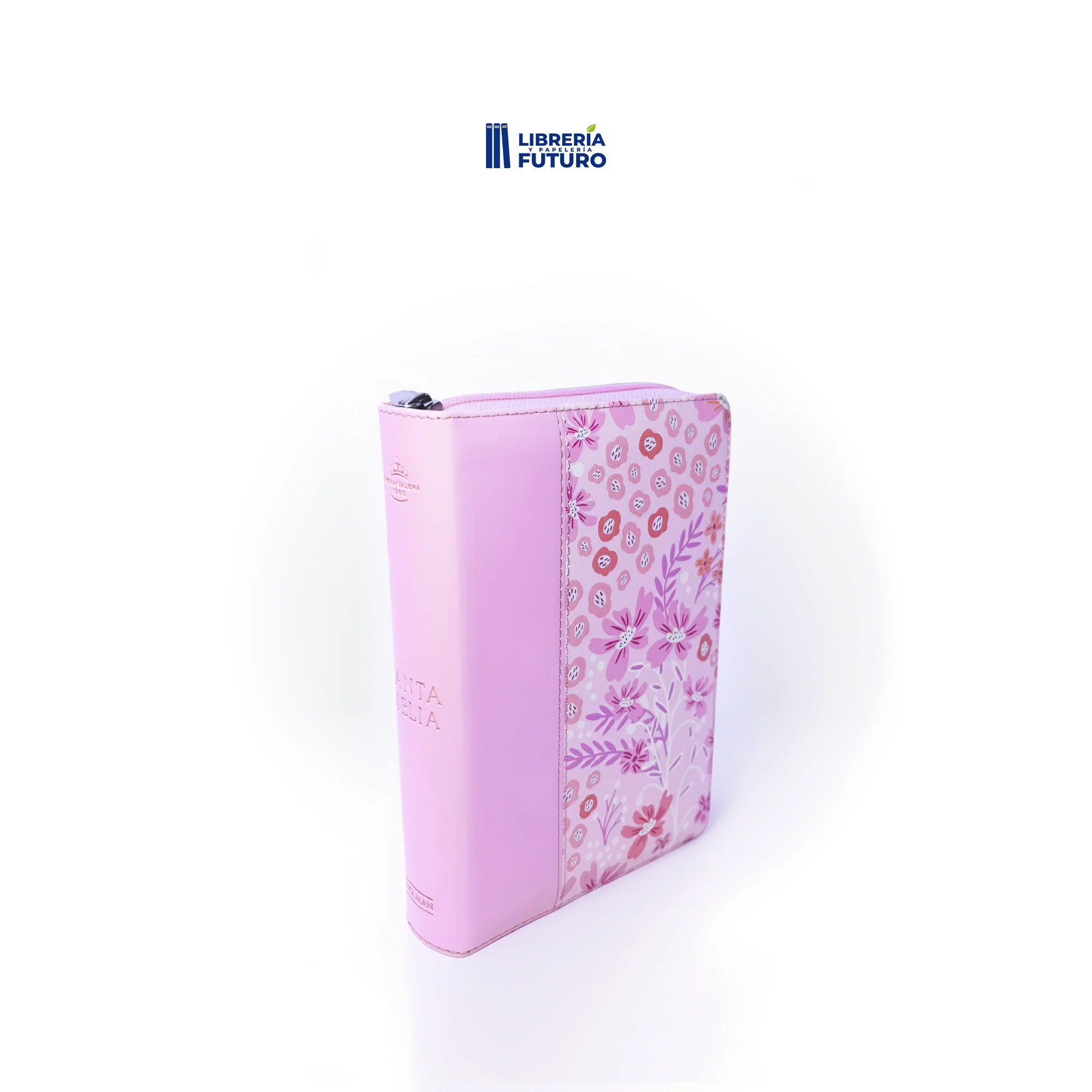 Biblia pequeña rosa floral - Image 3