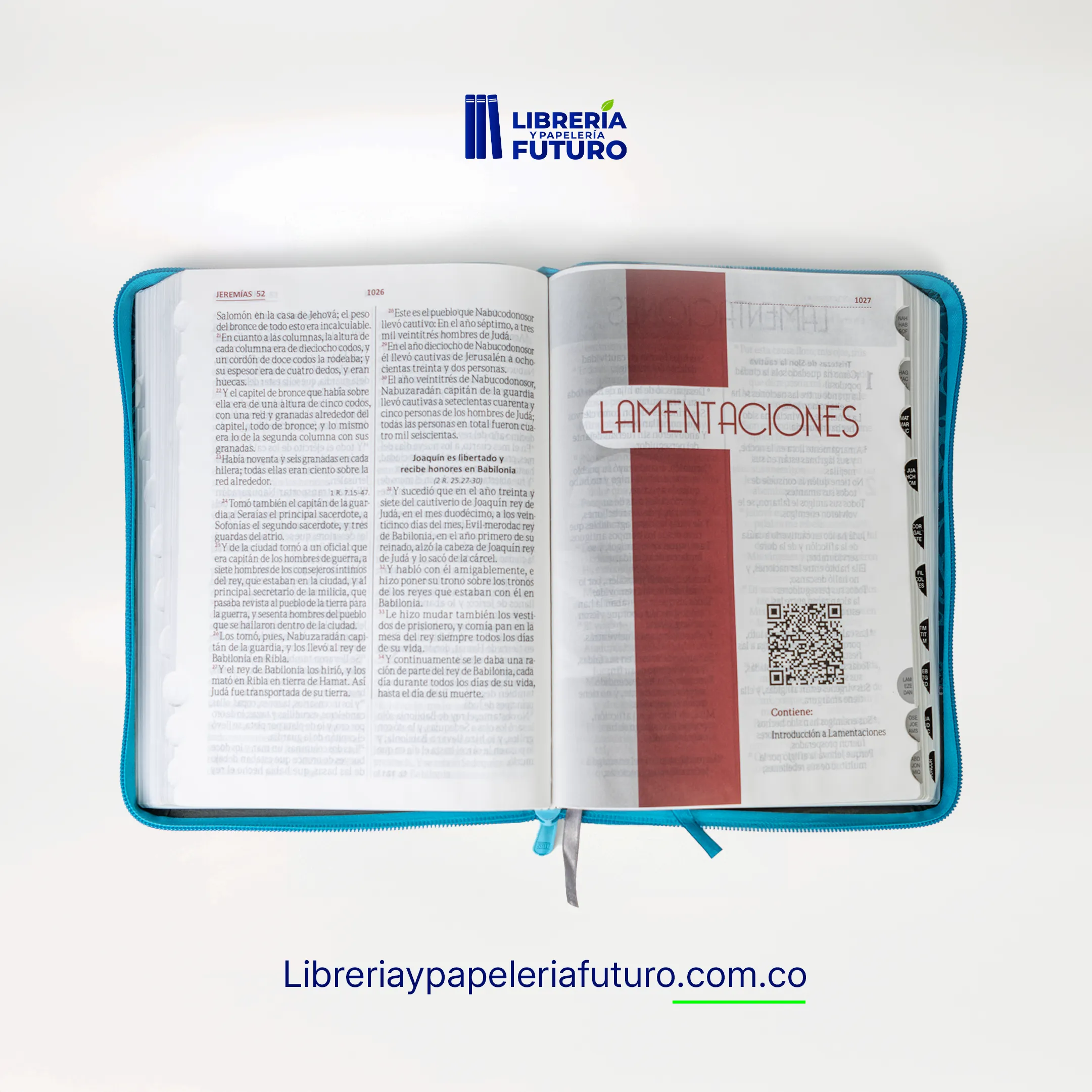 Biblia grande SBC azul - Image 5