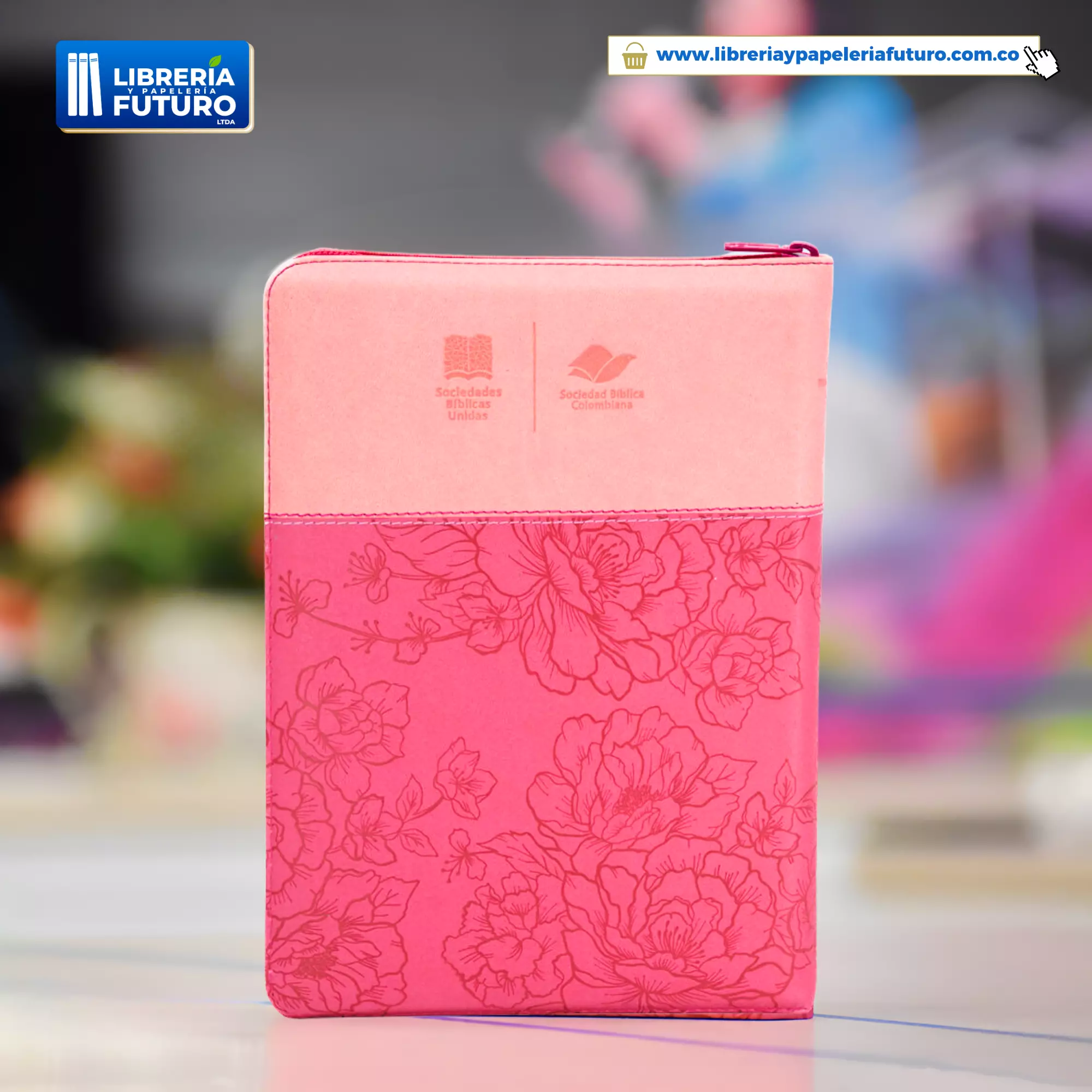 Biblia grande SBC rosada - Image 3