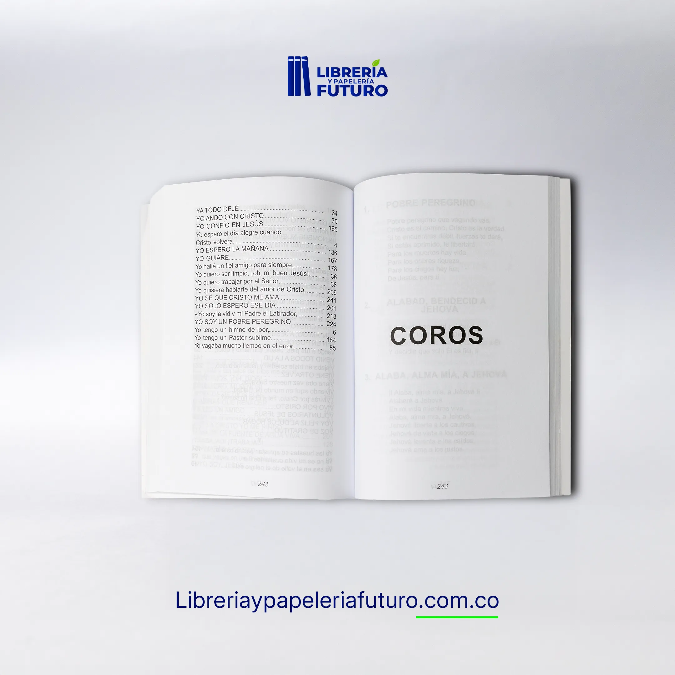 Himnario Mediano Tapa Blanda IDMJI (Español) - Image 3